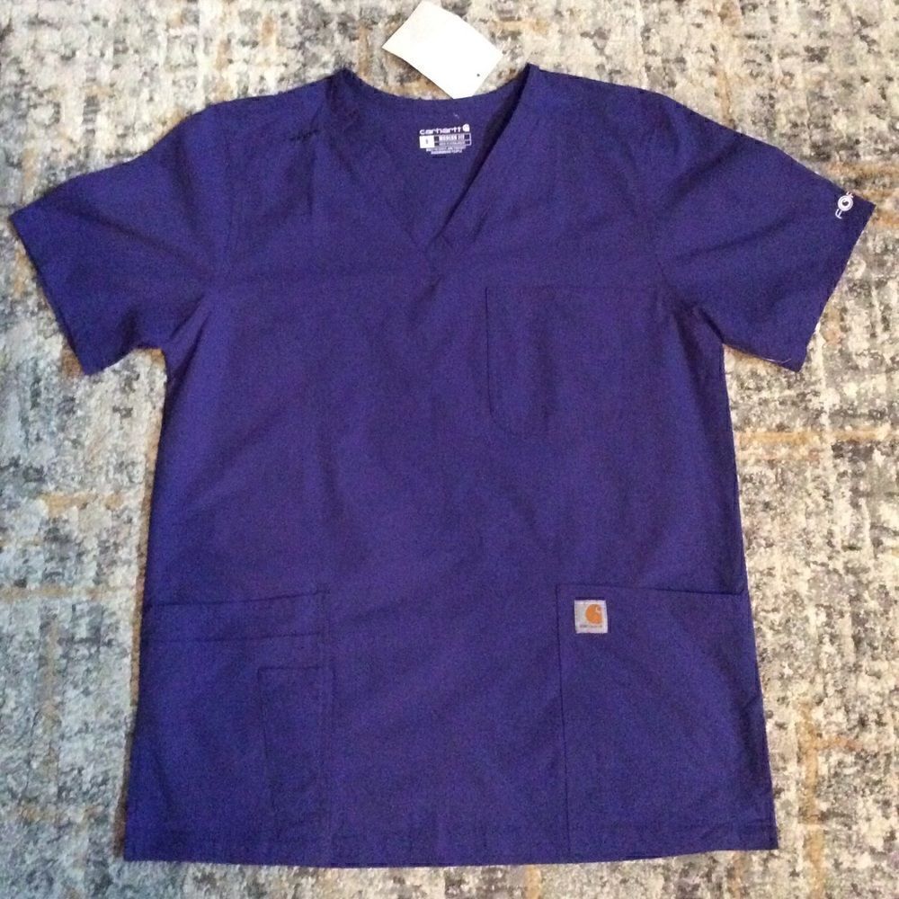 CARHARTT WOMEN’S MODERN FIT SCRUB TOP! NWT! SZ S